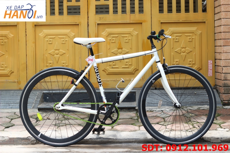 Mách bạn với hơn 83 xe đạp fixed hay nhất 39 HCMXe đạp Fixed single vàng trắng New bảo hành 1 năm Lazadavn